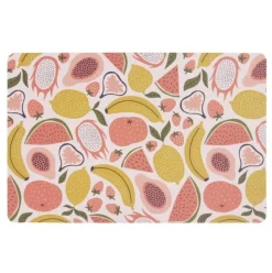 Platzset Tischset Fruits Sommerfrüchte 43x28cm