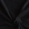 Polar Fleece Stoffe Fleecestoff schwarz