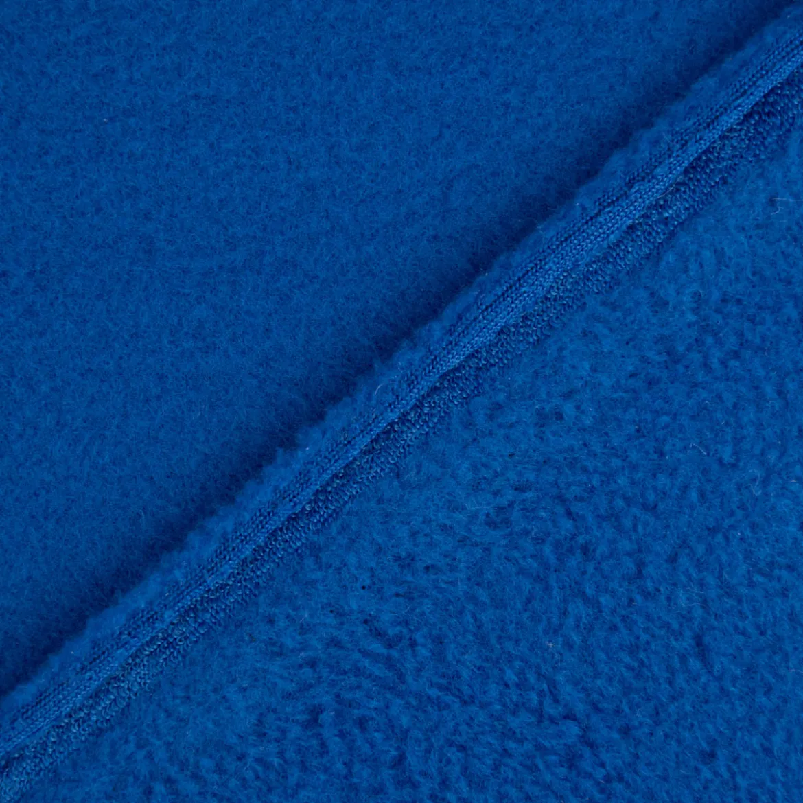 Polar Fleece Stoffe Fleecestoff Antipilling blau royal