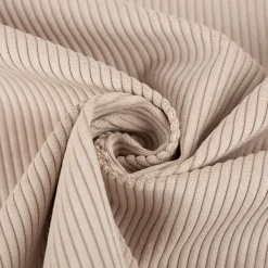 Polsterstoff Cord Stoff mit Fleckschutz schwer entflammbar uni sand 140cm Breite