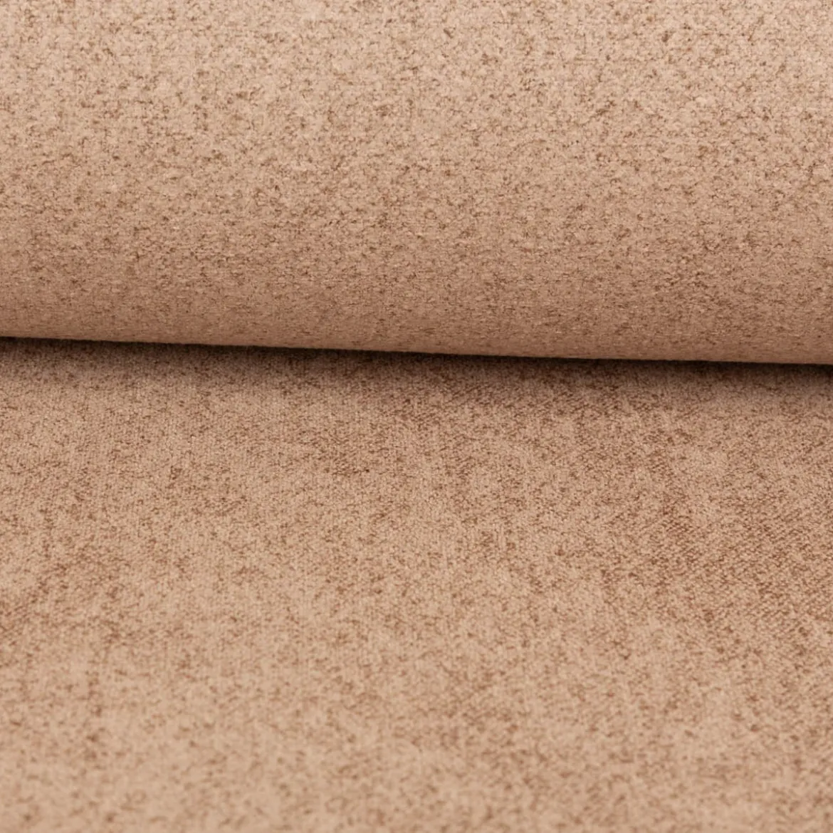 Polsterstoff Diamond Chenille Flachgewebe Struktur sand meliert 1,46m Breite