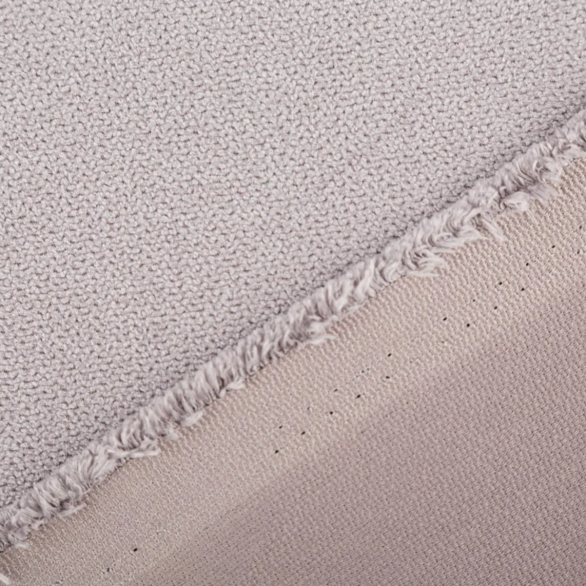 Polsterstoff Flachgewebe Asti uni hellgrau 1,45m Breite