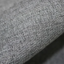 Polsterstoff LUXURY mit Fleckschutz hellgrau meliert 1,40m Breite