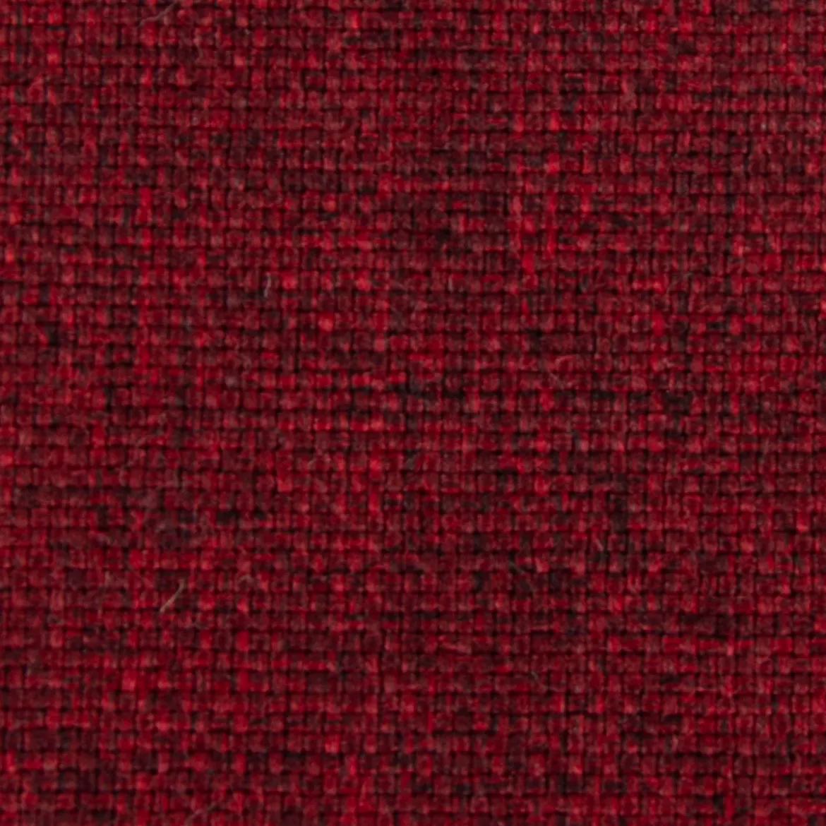 Polsterstoff LUXURY mit Fleckschutz karminrot meliert 1,40m Breite