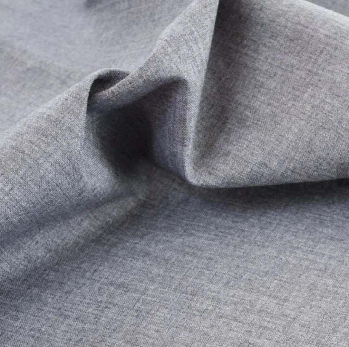 Polsterstoff LUXURY mit Fleckschutz karminrot meliert 1,40m Breite