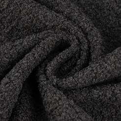 Polsterstoff Möbelstoff Bezugsstoff Adam Woll-Boucle-Optik wasserabweisend grau 1,43m Breite