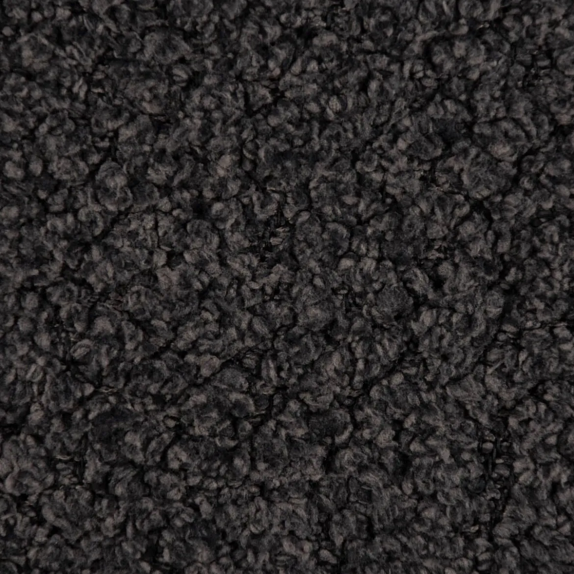 Polsterstoff Möbelstoff Bezugsstoff Adam Woll-Boucle-Optik wasserabweisend grau 1,43m Breite