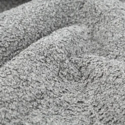 Polsterstoff Möbelstoff Bezugsstoff Adam Woll-Boucle-Optik wasserabweisend hellgrau 1,43m Breite