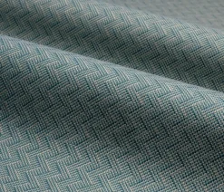 Polsterstoff Möbelstoff Dekostoff Jacquard Flachgewebe Alba Chevron mintgrün 1,40m Breite