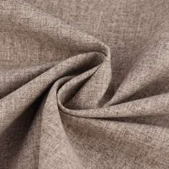 Polsterstoff Möbelstoff Filzoptik NORWEGEN Caramel braun grau 1,40m Breite