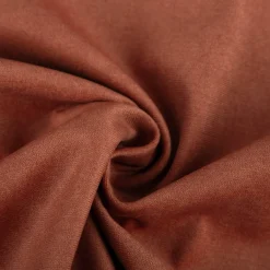 Polsterstoff Mikrofaser-Samt Fleckschutz Easy Clean Vena uni braunrot 1,45m Breite