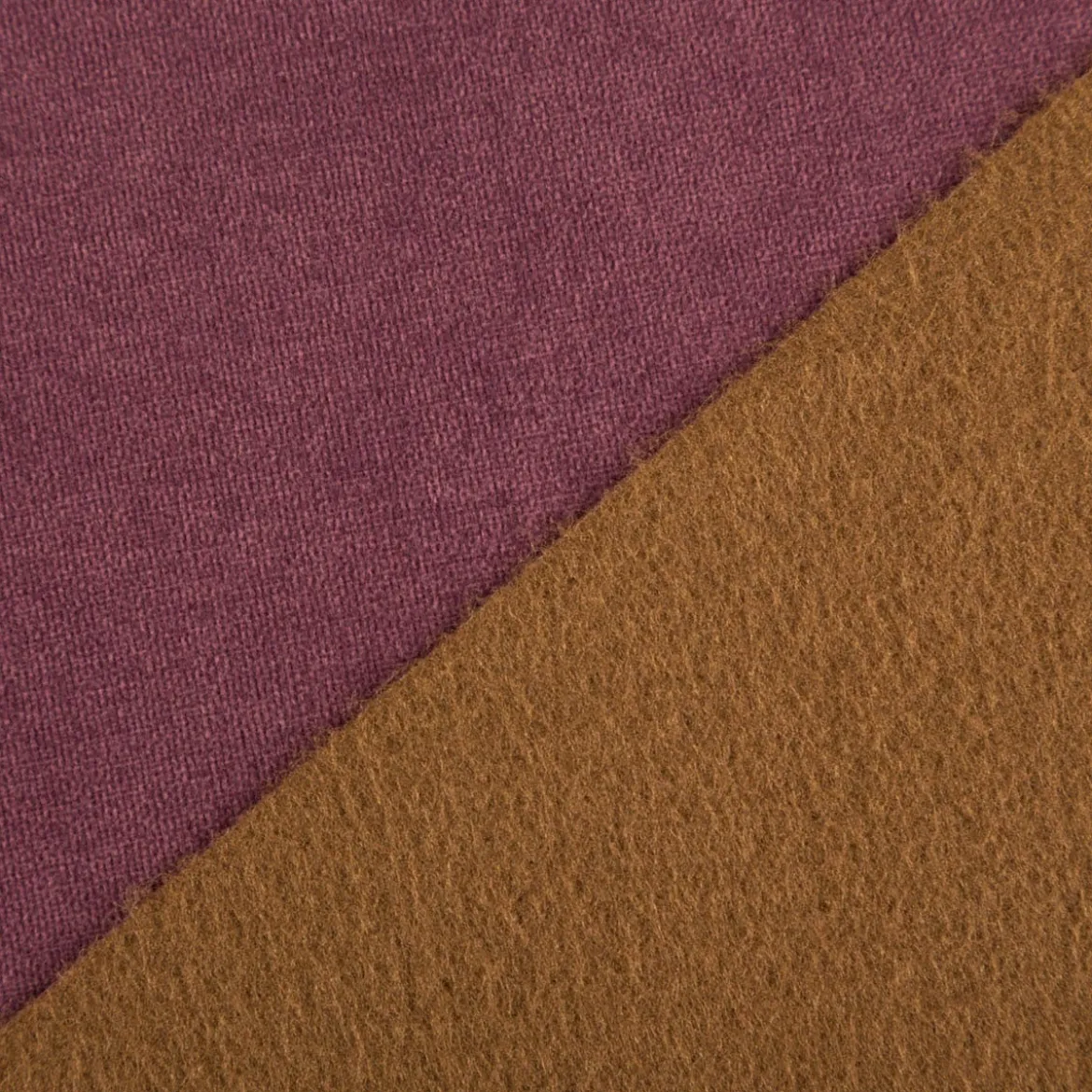 Polsterstoff Mikrofaser-Samt Fleckschutz Easy Clean Vena uni aubergine 1,45m Breite