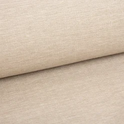 Polsterstoff Outdoorstoff Olefina mit Fleckschutz uni Struktur beige 1,45m Breite