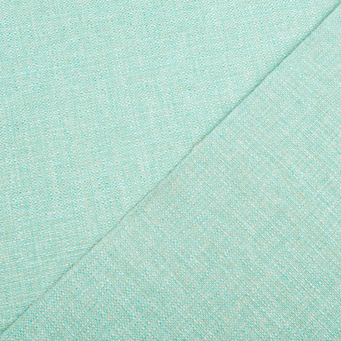 Polsterstoff Outdoorstoff Olefina mit Fleckschutz uni Struktur mintgrün 1,45m Breite