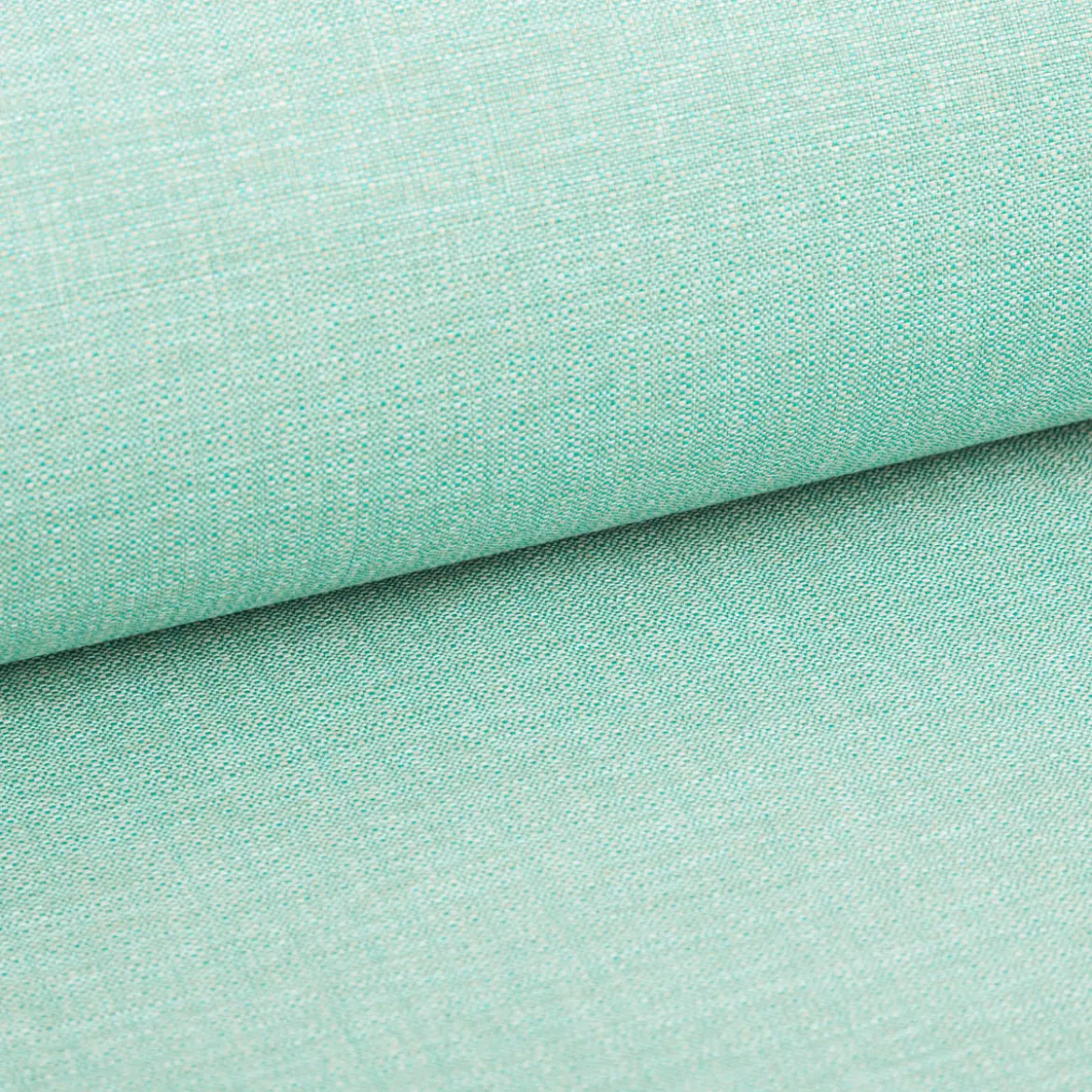 Polsterstoff Outdoorstoff Olefina mit Fleckschutz uni Struktur mintgrün 1,45m Breite