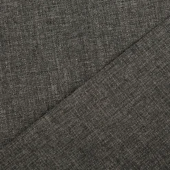 Polsterstoff Outdoorstoff Olefina mit Fleckschutz uni Struktur dunkelgrau-braun 1,45m Breite