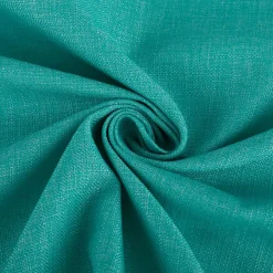 Polsterstoff Outdoorstoff Olefina mit Fleckschutz uni Struktur türkis 1,45m Breite
