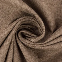Polsterstoff Riva uni meliert taupe-braun 1,42m Breite