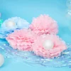 Pompom Seidenpapier hellrosa 25cm