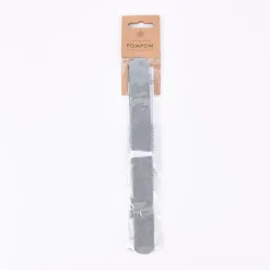 Pompom Seidenpapier steingrau 25cm
