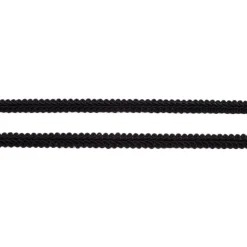 Posamentenband Zierband Galonband schwarz Breite: 1cm