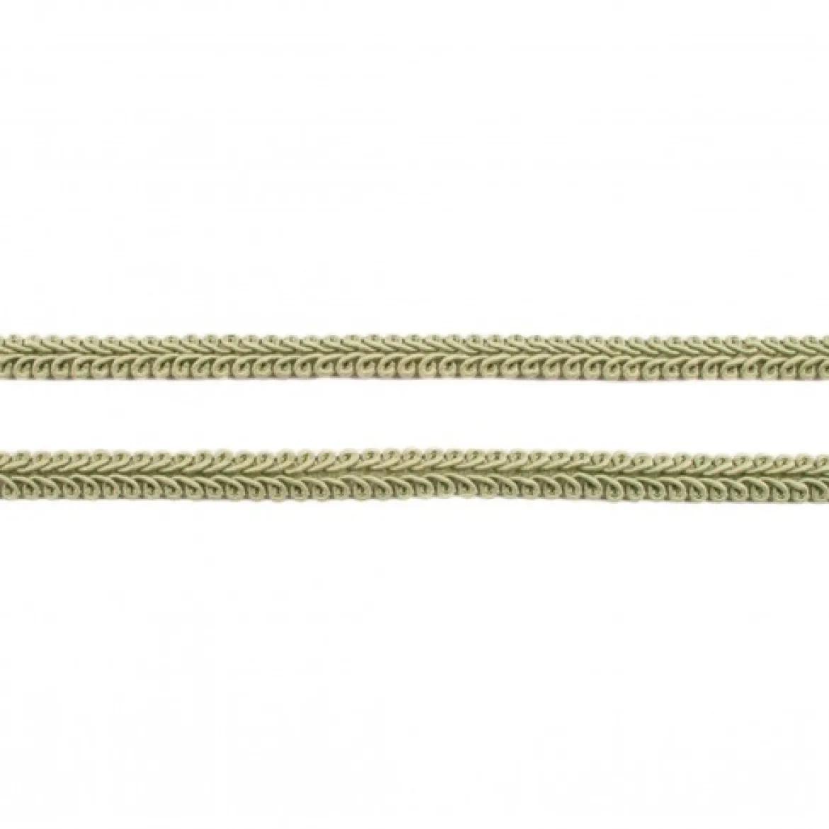 Posamentenband Zierband Galonband altgrün Breite: 1cm
