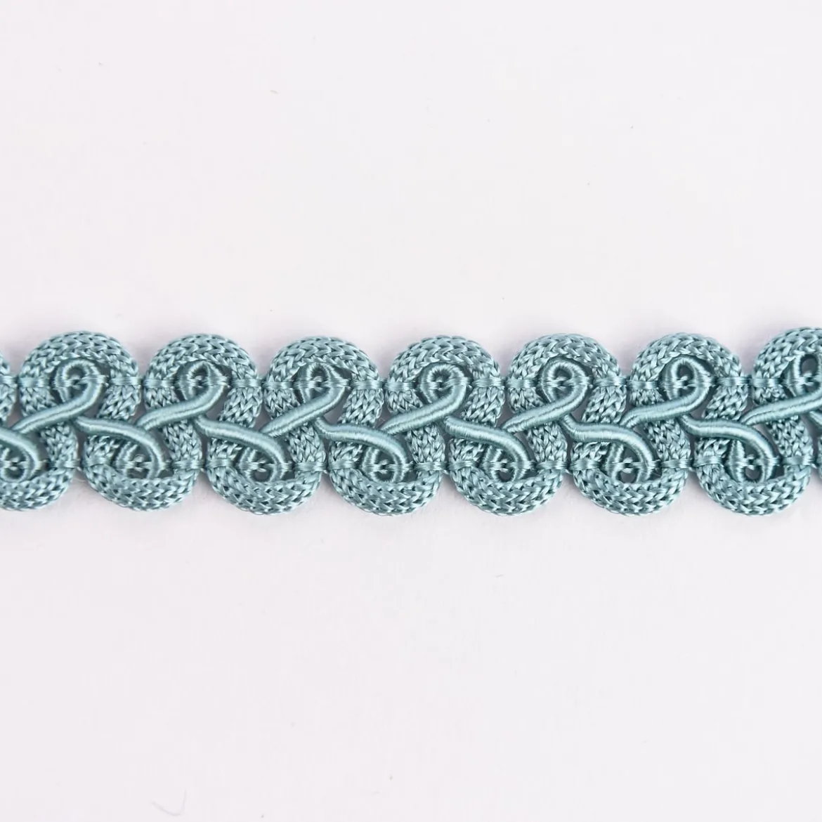 Posamentenborte Zierband Wellen aqua Breite: 1,5cm