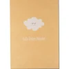 Postkarte aus Pappe Hallo kleines Wunder Wolke gelb A6 von KEITCARDS