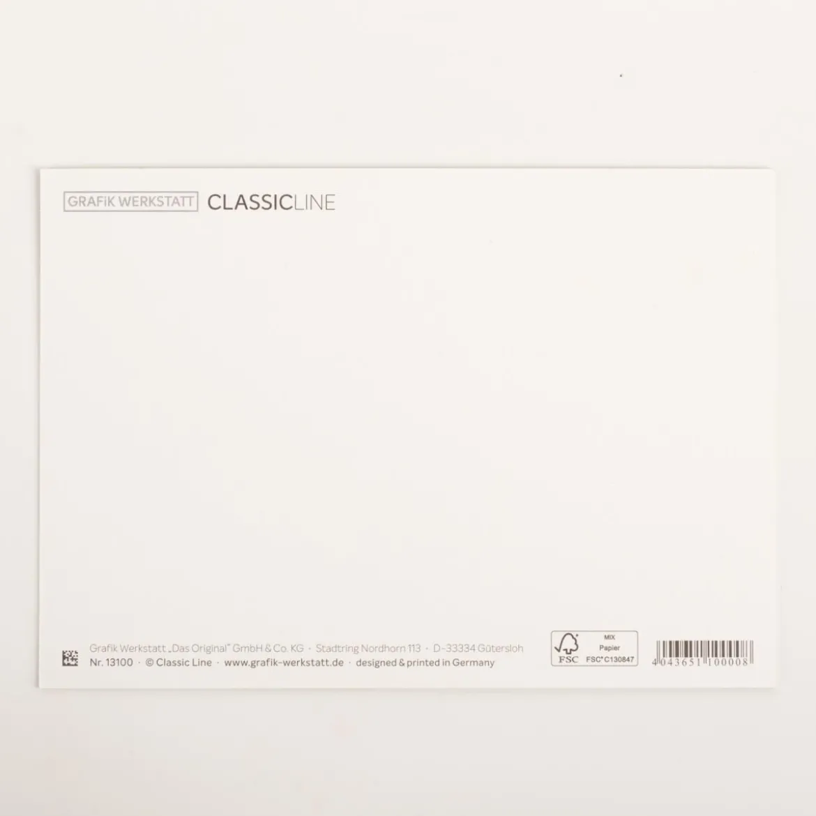Postkarte FUCK, YOU´RE OLD. 105x148mm senfgelb mit Goldveredelung von Grafik Werkstatt