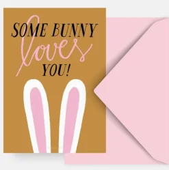 Postkarte Some Bunny loves You 10,5x14,8cm von typealive
