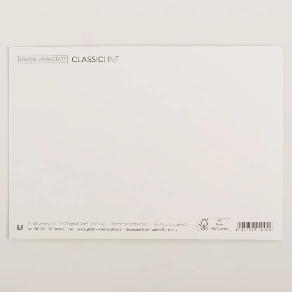 Postkarte SUPERKRÄFTEKARTE 105x148mm mit Goldveredelung von Grafik Werkstatt