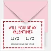 Postkarte Will you be my Valentine? 10,5x14,8cm von typealive