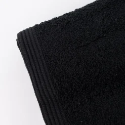 Premium-Frottee Handtuch 100% Baumwolle 580g/qm schwarz