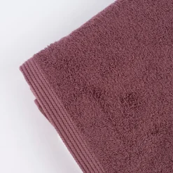 Premium-Frottee Handtuch 100% Baumwolle 580g/qm aubergine