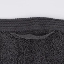 Premium-Frottee Handtuch 100% Baumwolle 580g/qm dunkelgrau
