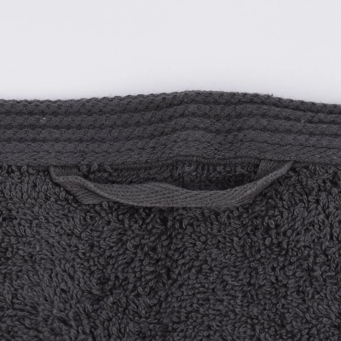 Premium-Frottee Handtuch 100% Baumwolle 580g/qm dunkelgrau