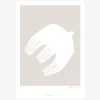 Print Thoughts are free No. 3 Papier weiß grau A5 oder A4