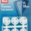 Prym 12 Annäh Druckknöpfe transparent 13mm