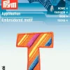 Prym Applikation Buchstabe T ca. 2,5x3cm