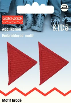 Prym Applikation Dreieck hellbraun 2 Stück 3,5x2,5cm