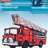 Prym Applikation Feuerwehrauto ca. 7x5cm