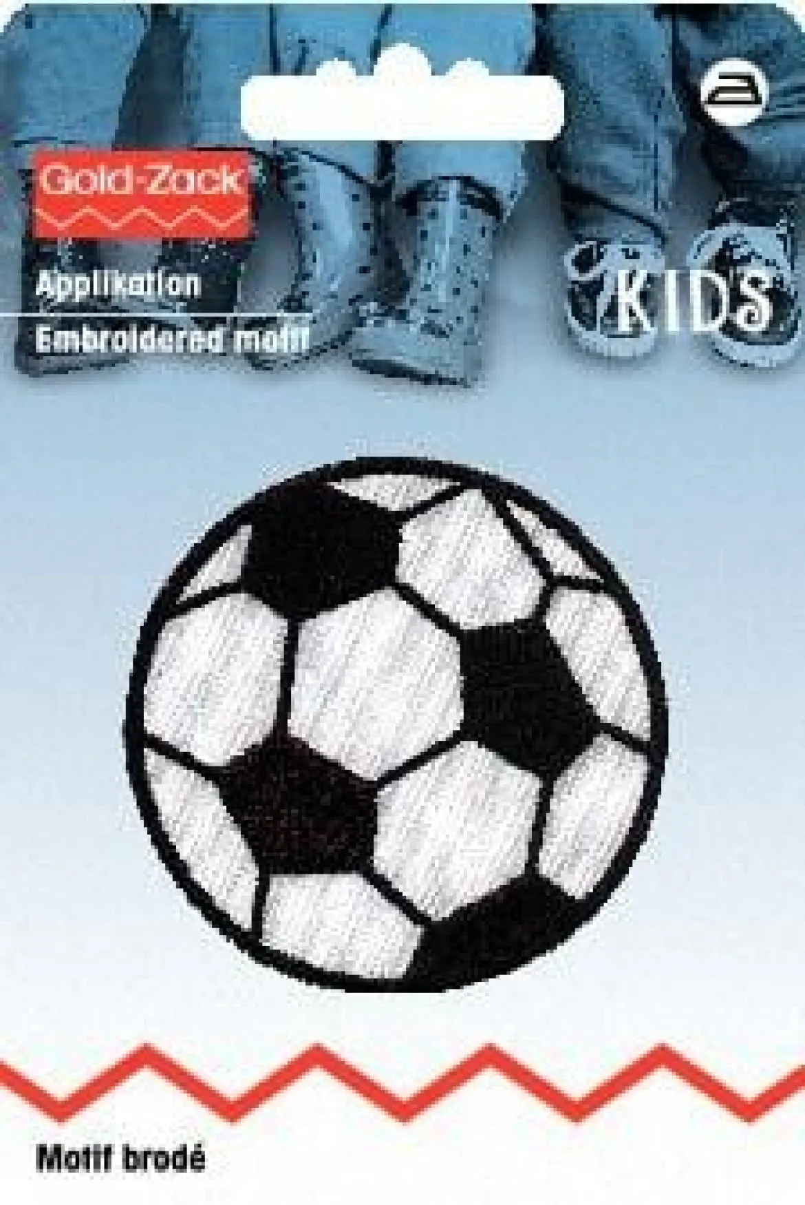Prym Applikation Fußball mittel Durchmesser 5cm