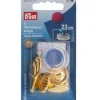 Prym 4 beziehbare Knöpfe goldfarbig 36'' 23 mm