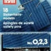 Prym cherheitsnadeln ST 0-3 silberfarbig