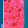 Prym Color Snaps Druckknöpfe Herz 12mm pink