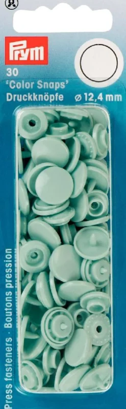 Prym Color Snaps Druckknöpfe Ø12,4mm helltürkis