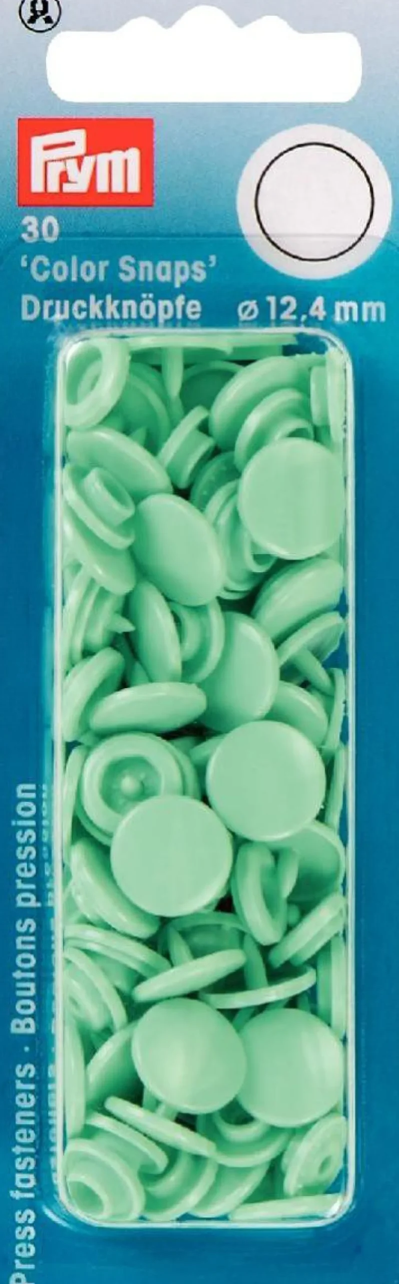 Prym Color Snaps Druckknöpfe Ø12,4mm mint