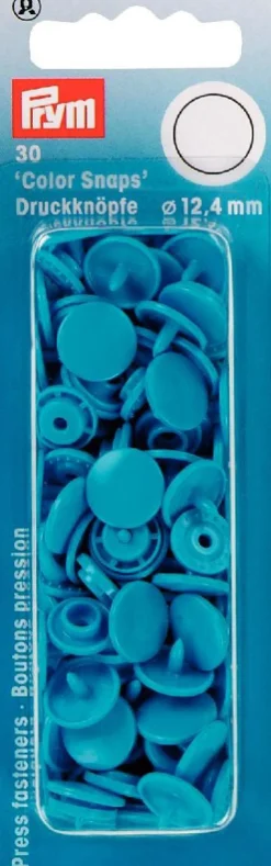 Prym Color Snaps Druckknöpfe Ø12,4mm stahlblau