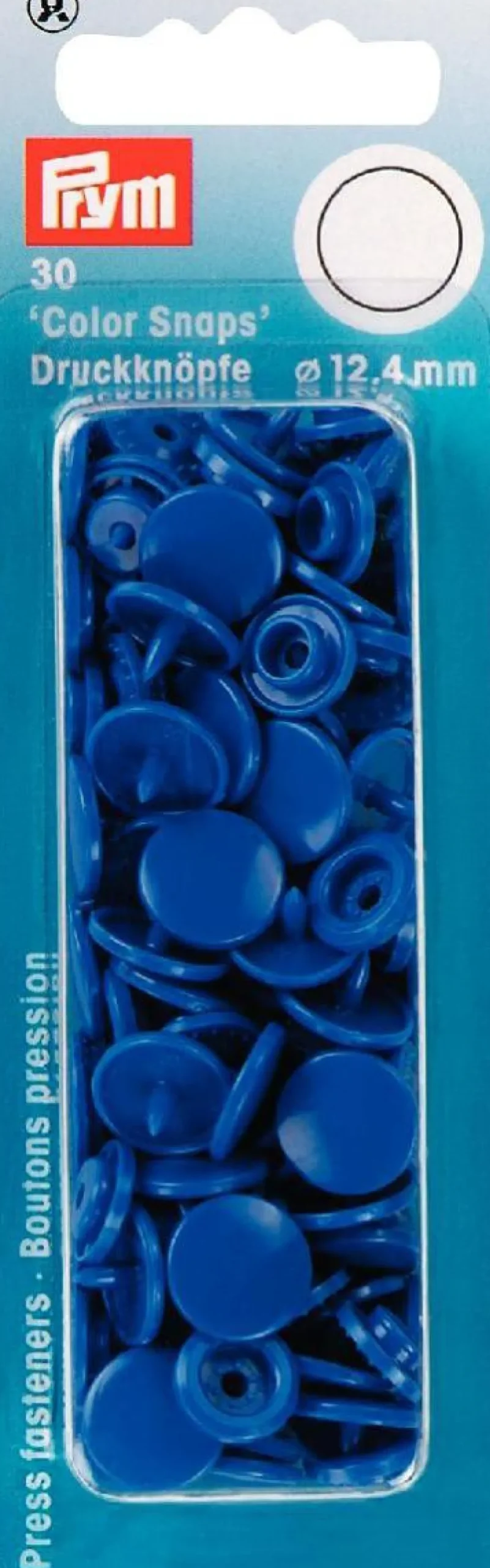 Prym Color Snaps Druckknöpfe Ø12,4mm königsblau