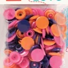 Prym Color Snaps Druckknöpfe Ø12,4mm pink lila orange je 10 Stück